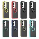 For OPPO Reno12 Pro Global Q Shadow 1 Series TPU + PC Phone Case with Ring(Red) - 2