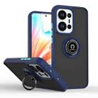 For OPPO Reno13 Global Q Shadow 1 Series TPU + PC Phone Case with Ring(Royal Blue) - 1