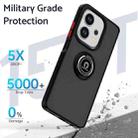 For OPPO Reno13 Global Q Shadow 1 Series TPU + PC Phone Case with Ring(Dark Green) - 3