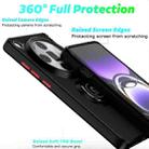 For OPPO Find X7 Ultra Q Shadow 1 Series TPU + PC Phone Case with Ring(Army Green) - 2