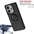 For OPPO A3 4G / A40 4G / A40M Q Shadow 1 Series TPU + PC Phone Case with Ring(Red) - 3