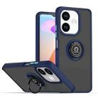 For OPPO A5 Pro 5G Global Q Shadow 1 Series TPU + PC Phone Case with Ring(Royal Blue) - 1