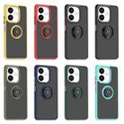 For OPPO A5 Pro 5G Global Q Shadow 1 Series TPU + PC Phone Case with Ring(Dark Green) - 2