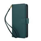For iPhone 16e Multi-Card Wallet RFID Leather Phone Case(Green) - 2