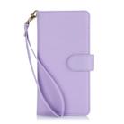 For iPhone 16e Multi-Card Wallet RFID Leather Phone Case(Light Purple) - 2