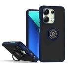 For Xiaomi Redmi Note 13 4G Q Shadow 1 Series TPU + PC Phone Case with Ring(Royal Blue) - 1