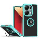 For Xiaomi Redmi Note 13 Pro 4G Q Shadow 1 Series TPU + PC Phone Case with Ring(Sky Blue) - 1