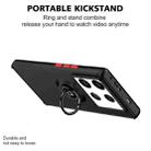 For Infinix Note 40 Pro 4G / 5G Q Shadow 1 Series TPU + PC Phone Case with Ring(Black+Red) - 3
