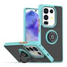 For Infinix Note 50 Pro 4G Q Shadow 1 Series TPU + PC Phone Case with Ring(Sky Blue) - 1