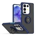 For Infinix Note 50 Pro 4G Q Shadow 1 Series TPU + PC Phone Case with Ring(Royal Blue) - 1