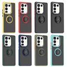 For Infinix Note 50 Pro 4G Q Shadow 1 Series TPU + PC Phone Case with Ring(Royal Blue) - 2
