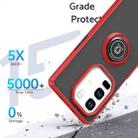 For Infinix Note 50 Pro+ Q Shadow 1 Series TPU + PC Phone Case with Ring(Sky Blue) - 2