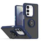 For Infinix Note 50 Pro+ Q Shadow 1 Series TPU + PC Phone Case with Ring(Royal Blue) - 1