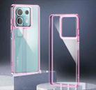 For Xiaomi Redmi Note 13 4G Shine High Transparency Acrylic Phone Case(Pink) - 1