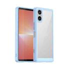 For Sony Xperia 5 V Colorful Series Acrylic Hybrid TPU Phone Case(Blue) - 1