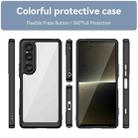 For Sony Xperia 1 VI Colorful Series Acrylic Hybrid TPU Phone Case(Black) - 2