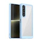 For Sony Xperia 1 VI Colorful Series Acrylic Hybrid TPU Phone Case(Blue) - 1