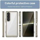 For Sony Xperia 1 VI Colorful Series Acrylic Hybrid TPU Phone Case(Transparent Grey) - 2