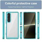 For Sony Xperia 1 VI Colorful Series Acrylic Hybrid TPU Phone Case(Transparent Blue) - 2