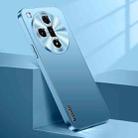 For OPPO Find X7 Streamer Series Micro Frosted Metal Paint PC Phone Case(Sierra Blue) - 1