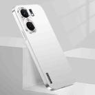 For vivo iQOO Neo 9 Streamer Series Micro Frosted Metal Paint PC Phone Case(Silver) - 1