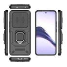 For Realme 13 Pro 5G Global Sliding Camshield TPU + PC Shockproof Phone Case with Holder(Black) - 3