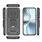 For Realme 14 Pro+ 5G Sliding Camshield TPU + PC Shockproof Phone Case with Holder(Black) - 3