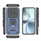 For Realme 14 Pro+ 5G Sliding Camshield TPU + PC Shockproof Phone Case with Holder(Blue) - 3