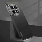 For OnePlus Ace 3 Streamer Series Micro Frosted Metal Paint PC Phone Case(Black) - 1