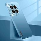 For OnePlus Ace 3 Streamer Series Micro Frosted Metal Paint PC Phone Case(Sierra Blue) - 1