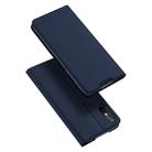 For Xiaomi Redmi 9A DUX DUCIS Skin Pro Series Horizontal Flip PU + TPU Leather Case, with Holder & Card Slots(Blue) - 1