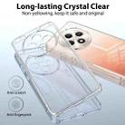 For OPPO Reno12 F 4G / 5G Scratchproof Acrylic TPU Phone Case(Transparent) - 3