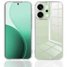 For OPPO Reno14 5G Global Scratchproof Acrylic TPU Phone Case(Transparent) - 2