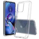 For Motorola Moto G54 Scratchproof Acrylic TPU Phone Case(Transparent) - 1