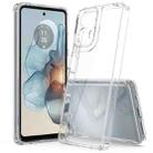 For Motorola Moto G24 Power Scratchproof Acrylic TPU Phone Case(Transparent) - 1