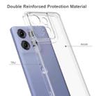 For Motorola Edge 50 Pro Scratchproof Acrylic TPU Phone Case(Transparent) - 3