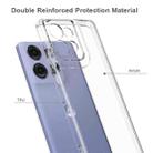 For Motorola Moto G75 Scratchproof Acrylic TPU Phone Case(Transparent) - 3