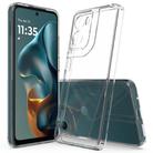 For Motorola Moto G05 / E15 Scratchproof Acrylic TPU Phone Case(Transparent) - 1