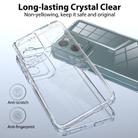 For Motorola Moto G05 / E15 Scratchproof Acrylic TPU Phone Case(Transparent) - 3