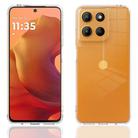 For Motorola Moto G15 Power Scratchproof Acrylic TPU Phone Case(Transparent) - 2