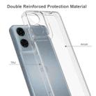 For Motorola Moto E14 4G Scratchproof Acrylic TPU Phone Case(Transparent) - 3