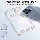For Motorola Edge 60 Stylus Scratchproof Acrylic TPU Phone Case(Transparent) - 3
