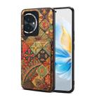 For Honor 100 Dual Card Slot Holder Phone Case(Autumn Yellow) - 1