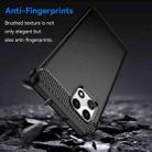 For T-Mobile REVVL 7 5G Carbon Fiber Brushed Texture TPU Phone Case(Black) - 3