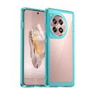 For OnePlus 12R Colorful Series Acrylic Hybrid TPU Phone Case(Transparent Blue) - 1