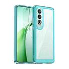 For OnePlus Nord CE4 Colorful Series Acrylic Hybrid TPU Phone Case(Transparent Blue) - 1