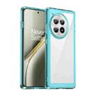 For OnePlus Ace 3 Pro Colorful Series Acrylic Hybrid TPU Phone Case(Transparent Blue) - 1