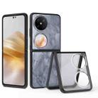 For Huawei Pocket 2 Armor Clear TPU Hard PC Phone Case(Matte Black) - 1