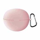 For Huawei FreeClip Earphone Liquid Silicone Protective Case(Pink) - 1