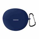 For Huawei FreeClip Earphone Liquid Silicone Protective Case(Midnight Blue) - 1